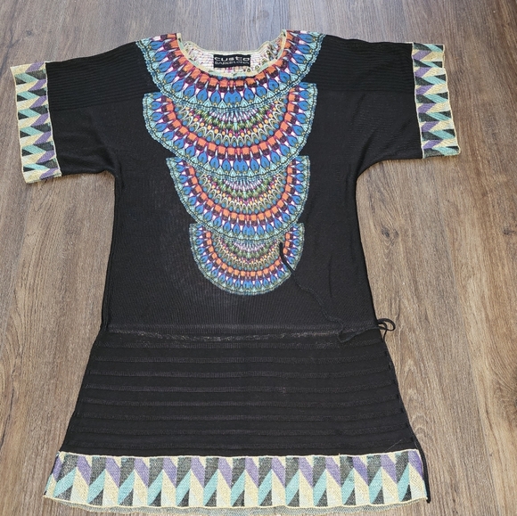 Custo Barcelona Multicolor Patterned Womens Dress Sz M - Picture 10 of 16